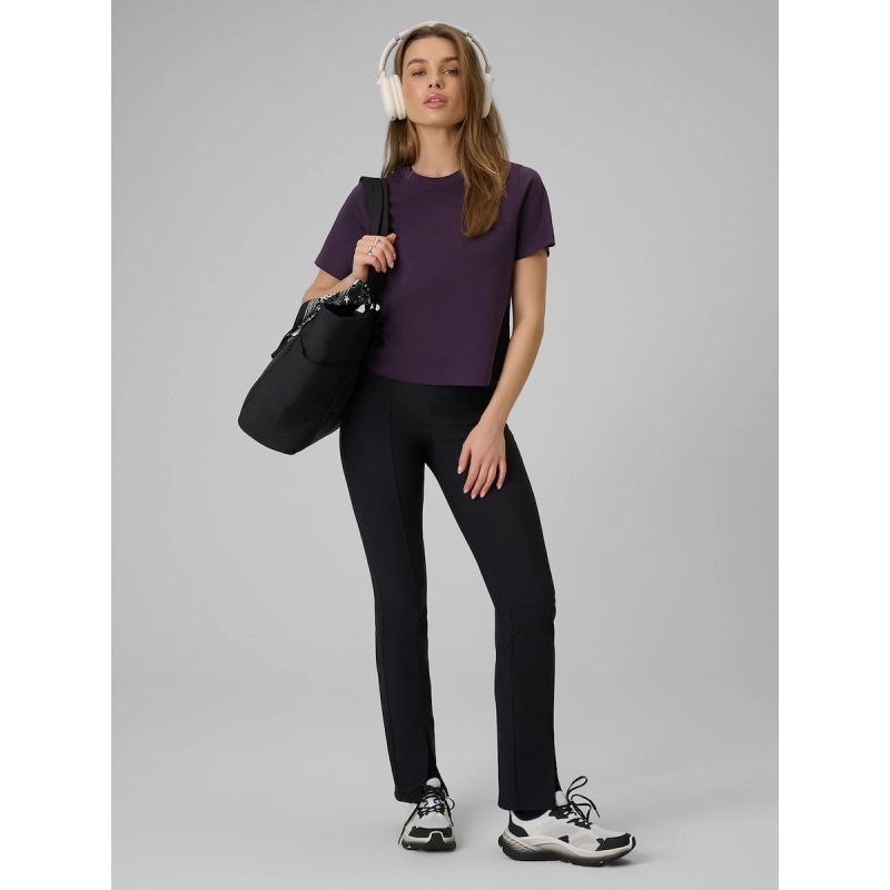Women's regular plain T-shirt 4F 4FRAW25TTSHF3625-50S 4f