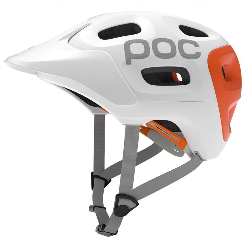 POC 10500-9084 TRABEC RACE WHITE/ORANGE Accessories/Bicycle/Helmets/POC Your Sports Performance