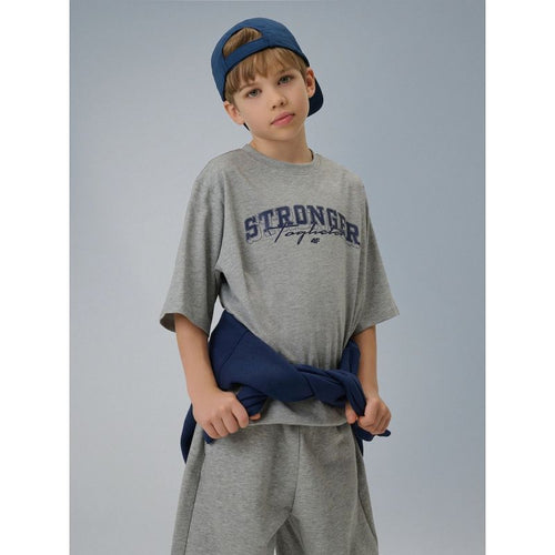 Boy's loose T-shirt with print 4F 4FJRSS26TTSHM3465-27M 4f