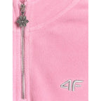 4FWarm oversize fleece with stand-up collar for girls 4F 4FJRAW25TFLEF441-54S 4f