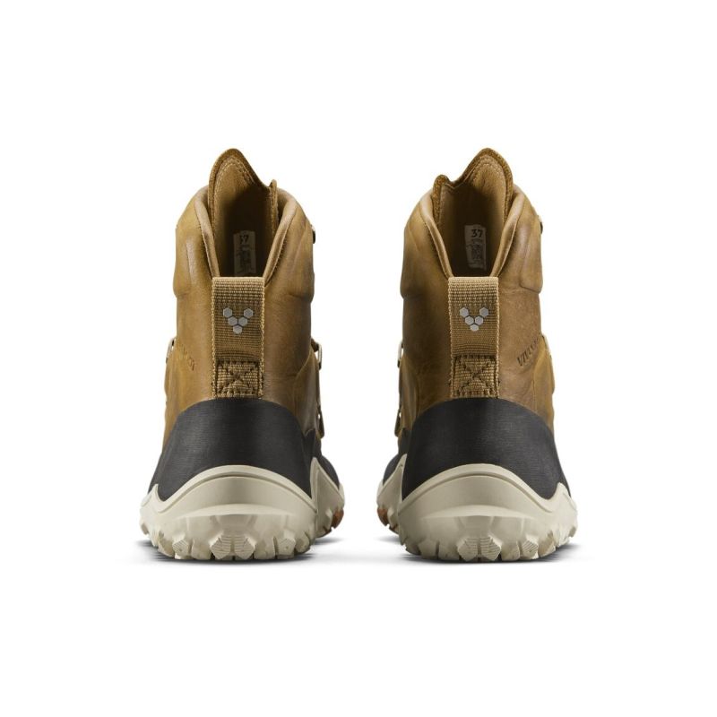 Vivobarefoot Tracker Leather AT Hiking Shoes - Tan Footwear Your Sports Performance