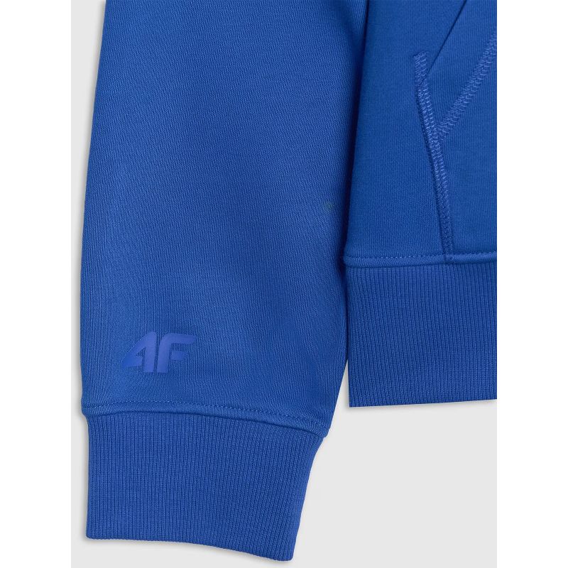 Men's sweatshirt with hood, open, 4F 4FWSS25TSWSM1749-36S *Kategoria tymczasowa Your Sports Performance