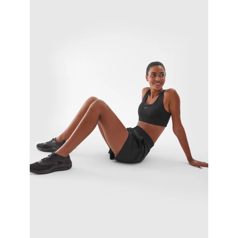 Women's quick-drying training shorts 4F 4FWAW24TFSHF705-20S *Kategoria tymczasowa Your Sports Performance