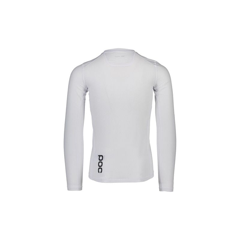 POC ESSENTIAL LAYER LS Cycling Jersey - White
