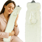 RUBBER HOT WATER BOTTLE IN ALPINA COVER 2L WHITE Home and Garden/Equipment Your Sports Performance