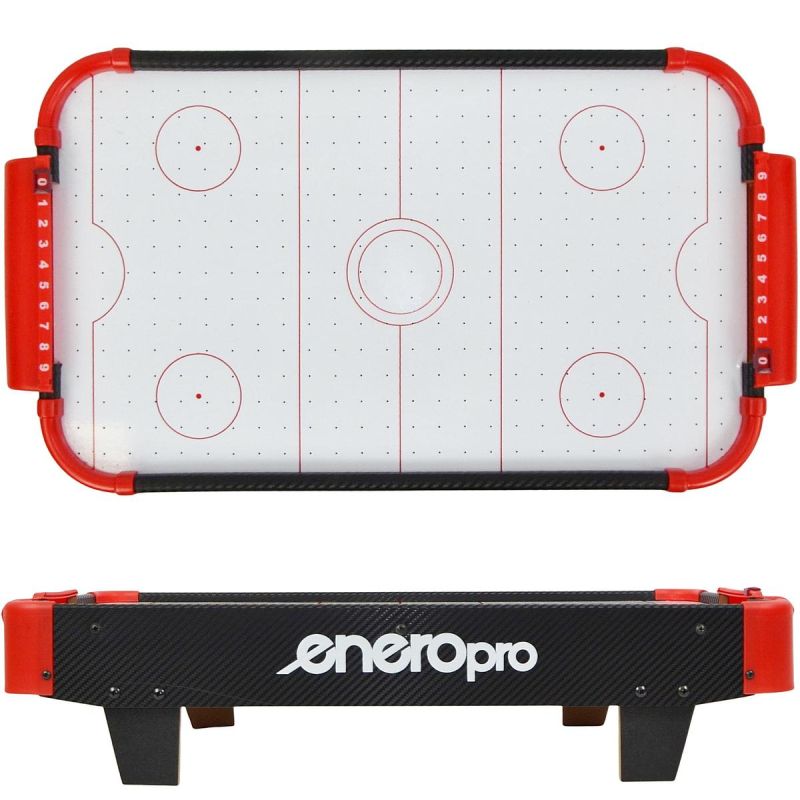 TABLE GAME AIR HOCKEY 60x32.5x14CM BLACK ENERO PRO Accessories Your Sports Performance