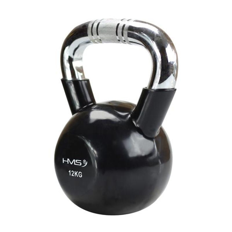 Kettlebell HMS KTC20 BLACK cast iron knurled handle Accessories/Training equipment Your Sports Performance