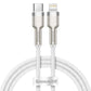 BASEUS USB-C LIGHTNING CAFULE PD CABLE 1M WHITE In preparation Your Sports Performance