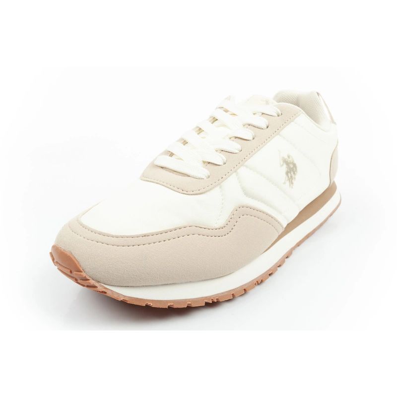 US Polo Assn sports shoes sneakers women's fashionable comfortable ecru Your Sports Performance