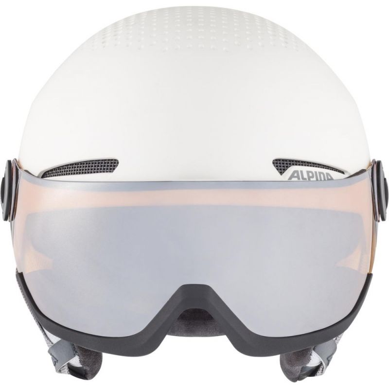 ALPINA ARBER VISOR Q-LITE WHITE ski helmet 54-58 Narciarstwo/Kaski Your Sports Performance
