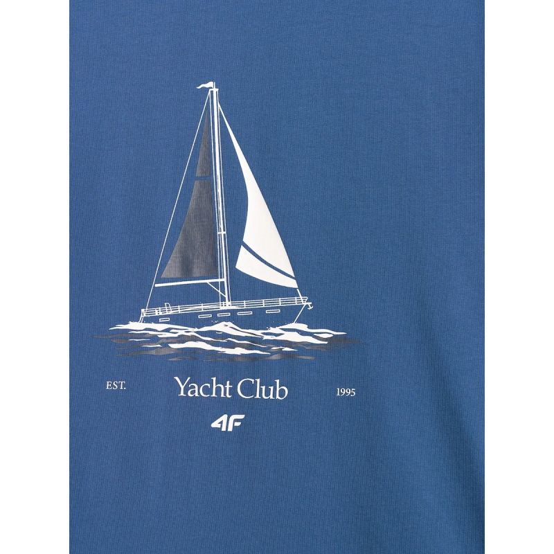 Men's relaxed T-shirt with print 4F 4FRSS26TTSHM3996-033S 4f