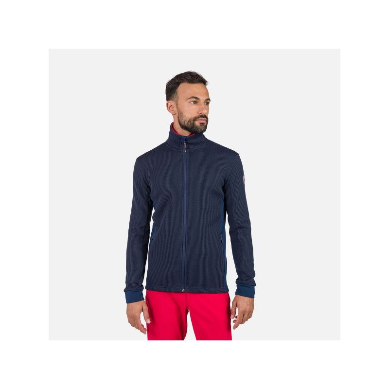 Rossignol Cieloalto Fleece Fz Navy Blue Sweatshirt Import z PMSport Your Sports Performance