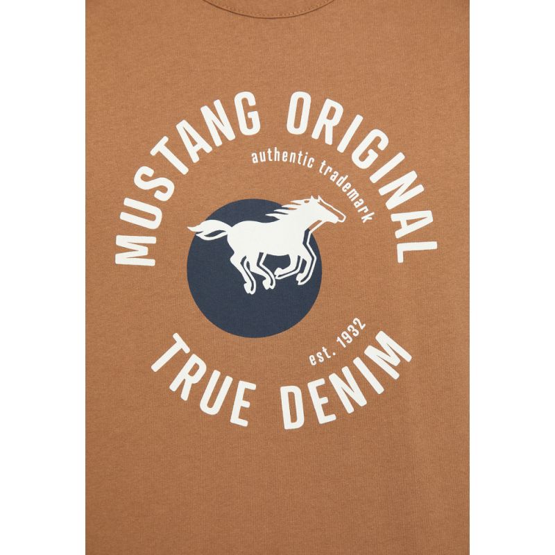 Mustang T-shirt Alex C Print M 1012147 3299 Clothing/Lifestyle/T-shirts/Mustang Your Sports Performance