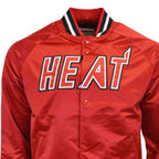 Mitchell & Ness Men's Lightweight Satin Jacket NBA Miami Heat Odzież/Odzież na co dzień Your Sports Performance