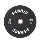 HMS BLACK 5 kg BBR05 Olympic plate Accessories/Training equipment Your Sports Performance