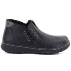 Comfortable black women's ankle boots Potocki 25-90349