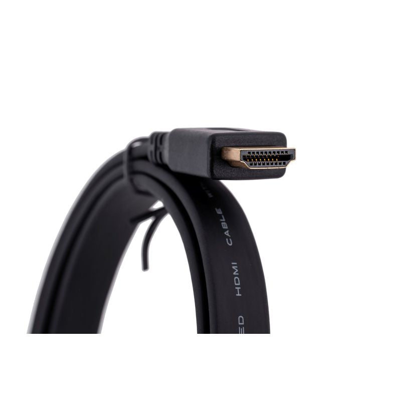 Lanberg CA-HDMI-21CU-0010-BK cable (HDMI M - HDMI M; 1m; black) Kable i adaptery/Kable HDMI Your Sports Performance