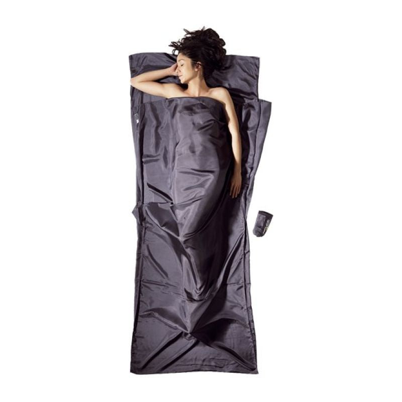Cocoon Insect Shield Travel Sheets, 218 x 90 cm, 100% Rhino Silk Kemping/Śpiwory Your Sports Performance