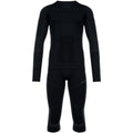 VIKING Gary 3/4 Set Bamboo men's underwear size L black Odzież militarna/Bielizna termoaktywna Your Sports Performance