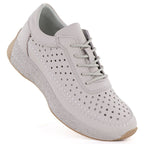 Women's leather openwork shoes gray Sergio Leone SP013 To be categorized Your Sports Performance