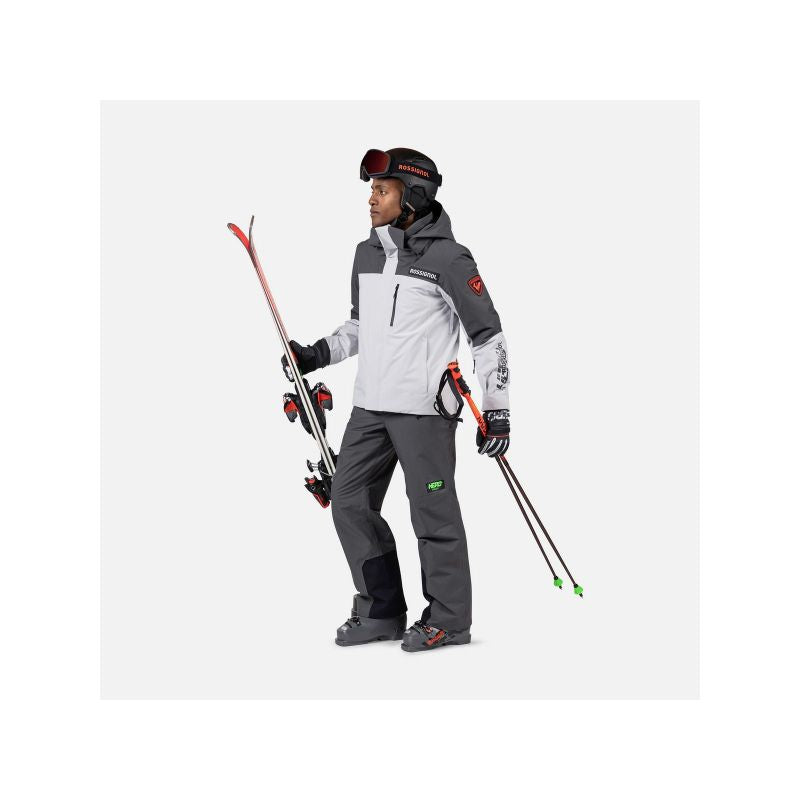 ROSSIGNOL Hero Velika Insulated Jkt Men's Ski Jacket Gray