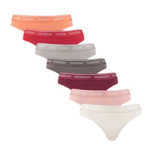 Calvin Klein Thong Thong 7Pk W 000QF5937E Clothing/Lifestyle/Bielizna damska Your Sports Performance