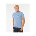 RIP CURL Wettie Passage Icon Tee Blue
