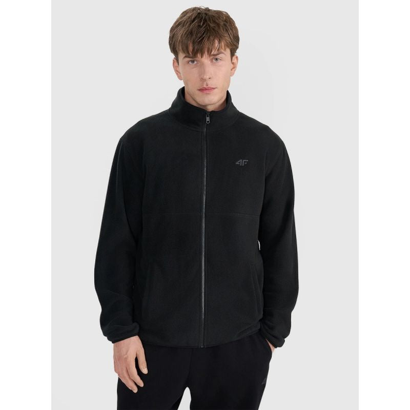 Regular fleece with stand-up collar men's 4F 4FRMM00TFLEM372-20S Clothing Your Sports Performance