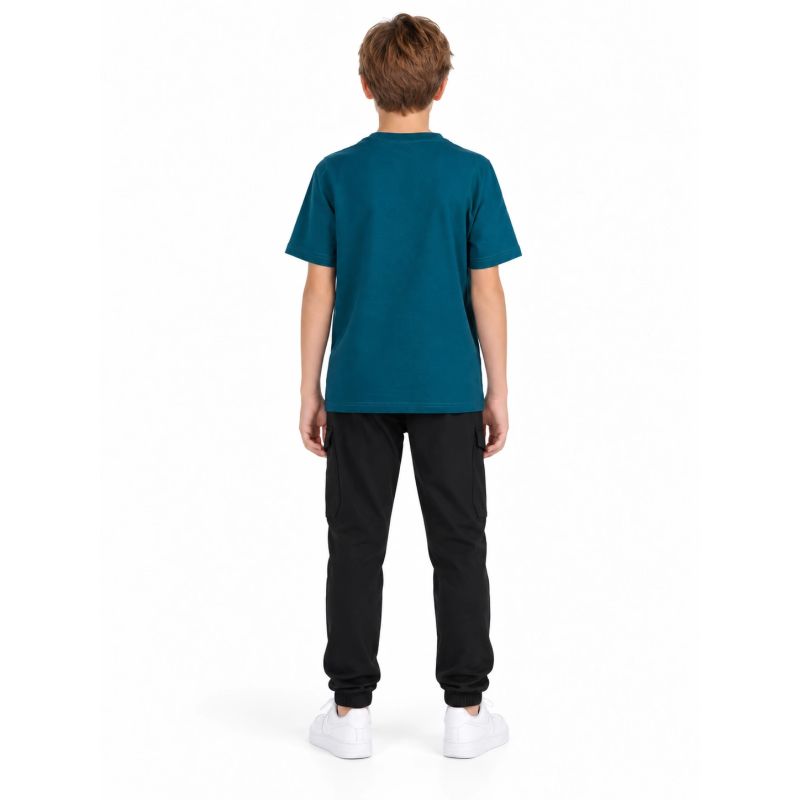 Boy's cotton T-shirt 4F 4FJWAW26TTSHM3507-40S