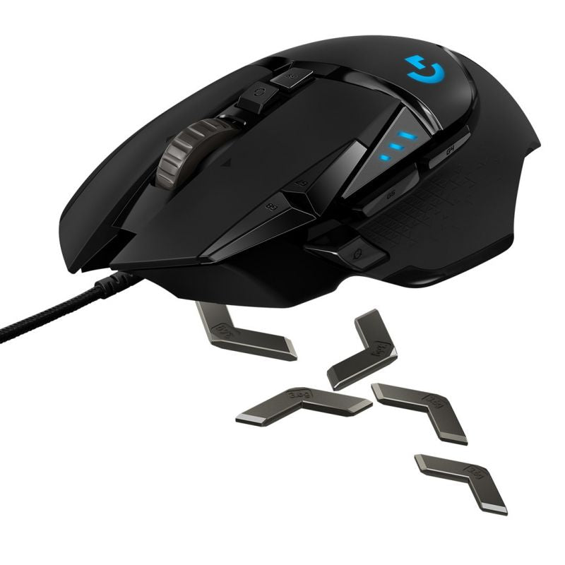 Logitech G502 Gaming HERO EU Mouse 910-005471 (optical; 16000 DPI; black) Gaming PC/Myszy gamingowe Your Sports Performance