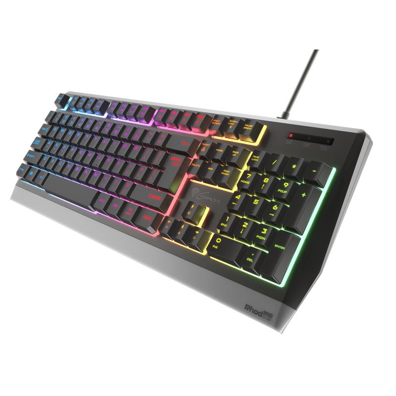 GENESIS GAMING KEYBOARD RHOD 300 RGB US NKG-1528 Gaming PC/Klawiatury Your Sports Performance