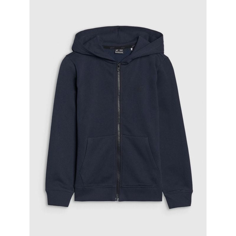 Boy's zip-up sweatshirt with hood 4F 4FJWSS25TSWSM1714-31S *Kategoria tymczasowa Your Sports Performance