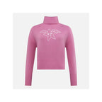 ROSSIGNOL W JCC SNOW ANGELS PULL pink women's sweater