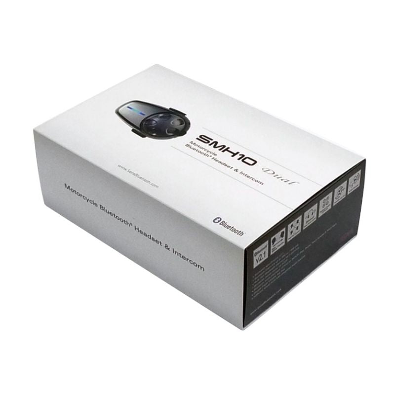 Sena SMH10D-10 Bluetooth 3.0 900M Motorcycle Intercom with Headband Microphone, 2-Helmet Set In preparation Your Sports Performance