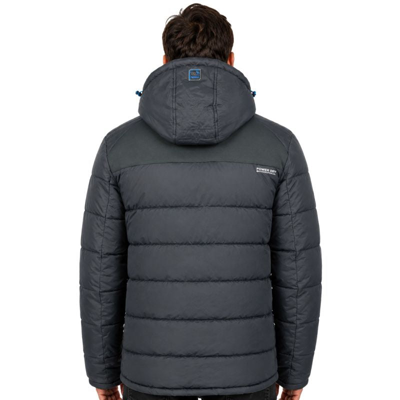 Men’s Jacket Geographical Norway BEACHWOOD DGREY-BLUE DB MEN 068 BS4 (WU6633H/GN-DARK GREY)