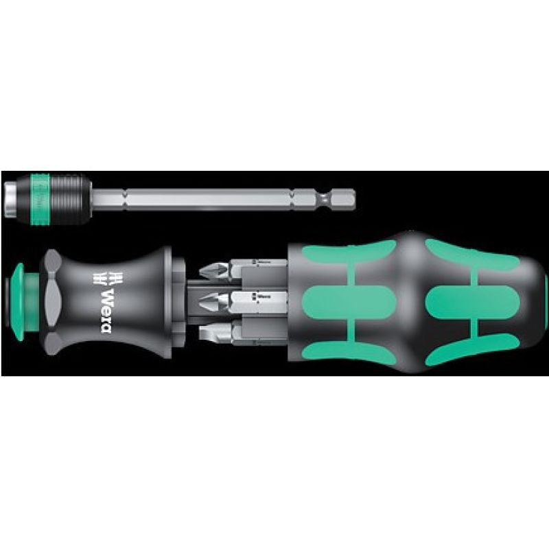 HANDLE WITH BIT HOLDER 1/4' WITH MAGNET + 6 BITS Odzież ochronna i BHP/Rękawice Your Sports Performance