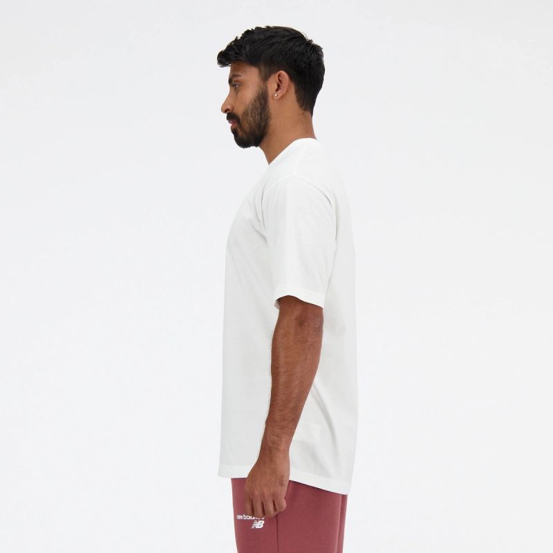 New Balance S/S Brand T-Sh M MT41524WT T-shirt Clothing/Lifestyle/T-shirts/New Balance New Balance