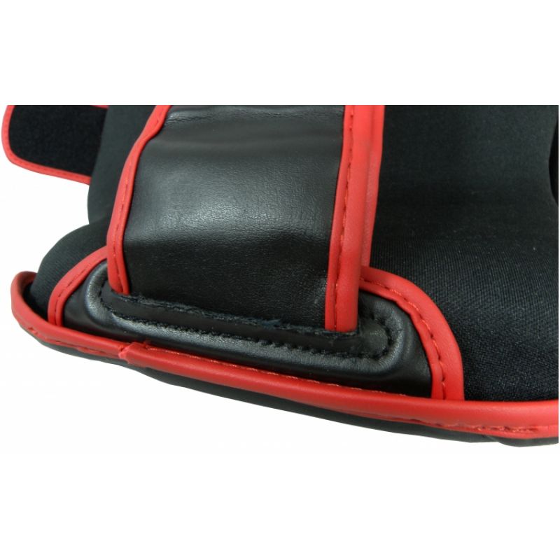 (W) Abdominal and thigh protector OBU-4 white and black In preparation Your Sports Performance