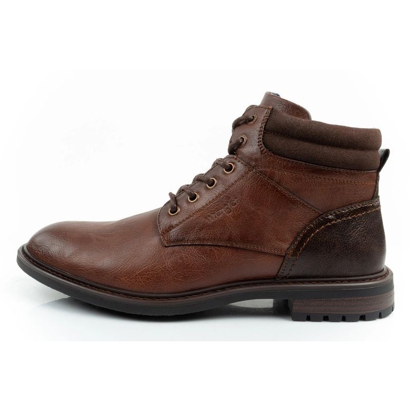 Wrangler George men's shoes Chelsea boots elegant fashionable brown In preparation Your Sports Performance