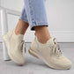 Comfortable Remonte W RKR693 beige sports shoes Footwear/Lifestyle/Rieker Your Sports Performance