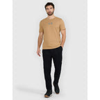 Men's regular printed T-shirt 4F 4FRAW25TTSHM3377-83S 4f