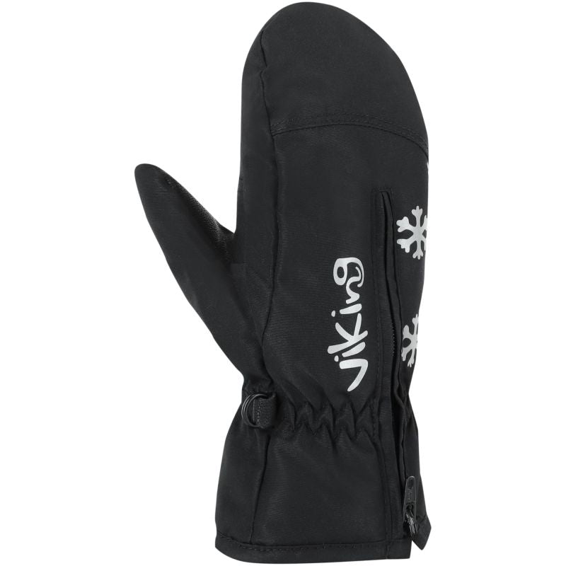 VIKING Frozzie Kids Children’s Winter Mittens, Black