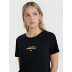 Women's regular printed T-shirt 4F 4FRSS25TTSHF2786-20S *Kategoria tymczasowa Your Sports Performance