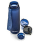 Meteor 650 ml navy blue sports bottle