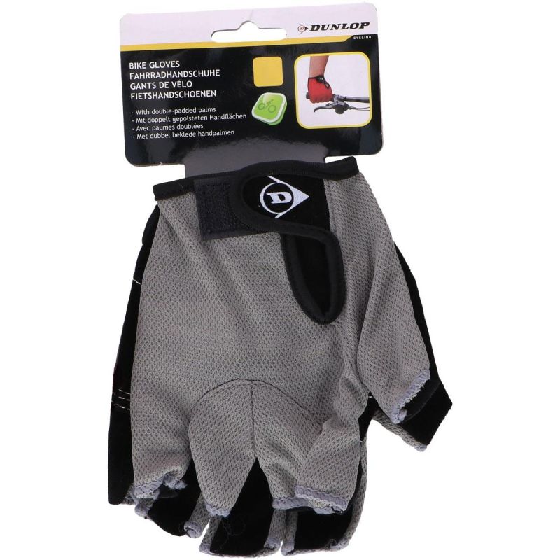 DUNLOP RS GREY SENIOR CYCLING GLOVES Sport/Rowery/Odzież Rowerowa Your Sports Performance