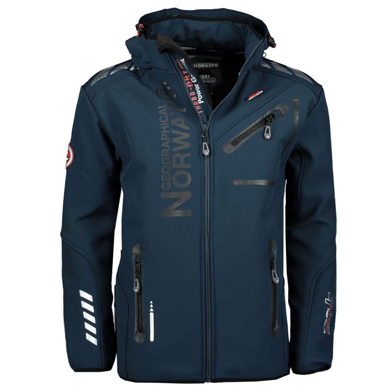 Geographical Norway Royaute GTX 068 M WY2005H/GN-Navy / Black Softshell Jacket Clothing/Outdoor/Geographical Norway Your Sports Performance