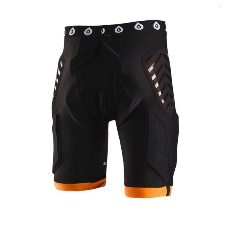 661 EVO COMPRESSION shorts black orange S Clothing Your Sports Performance