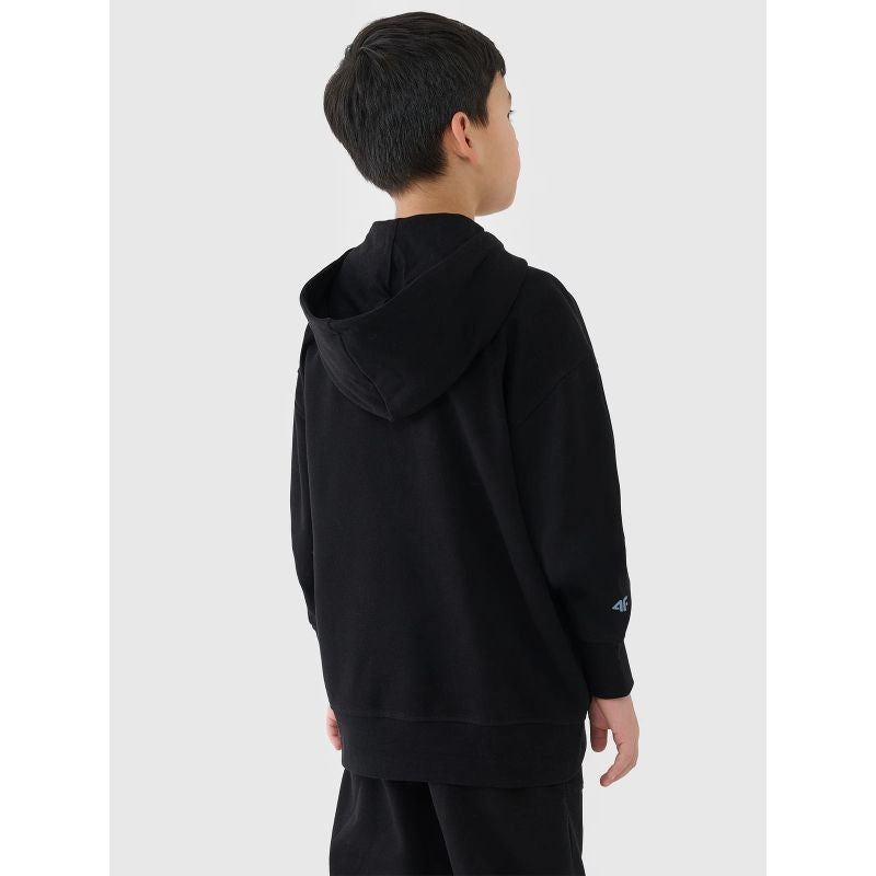 Boy's zip-up hooded sweatshirt 4F 4FJRSS25TSWSM2042-20S *Kategoria tymczasowa Your Sports Performance
