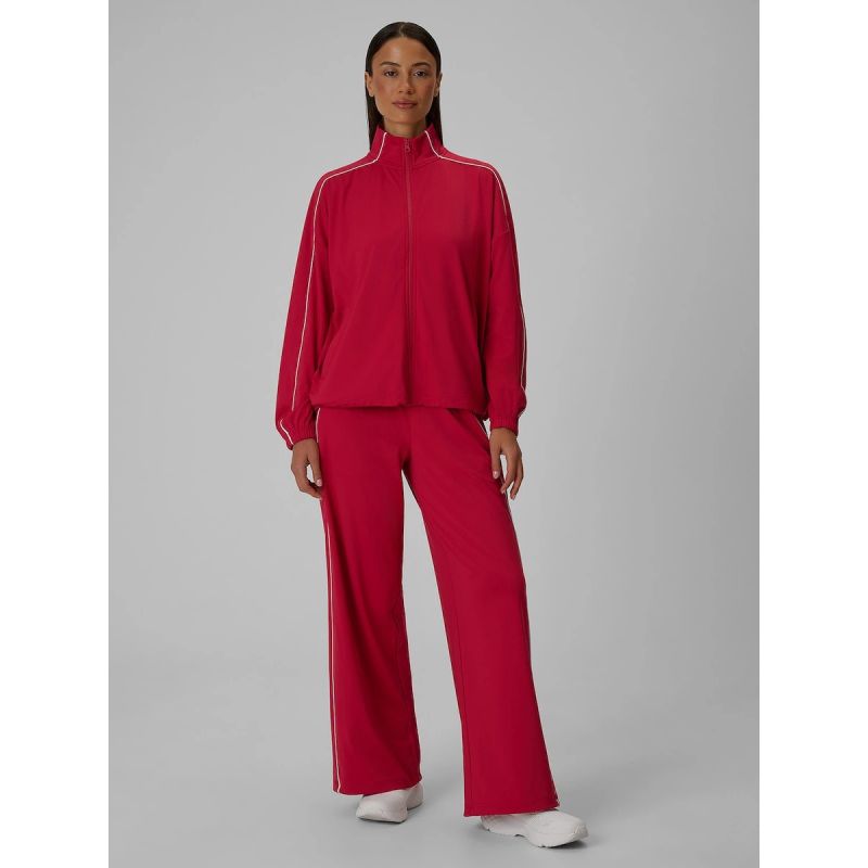 Women's quick-drying wide-leg trousers 4F 4FRSS26TTROF1966-62S 4f