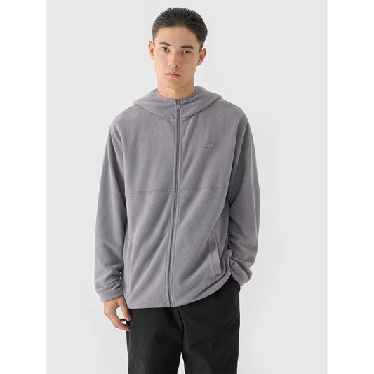 Men's regular fleece with hood 4F 4FWMM00TFLEM317-25S *Kategoria tymczasowa Your Sports Performance